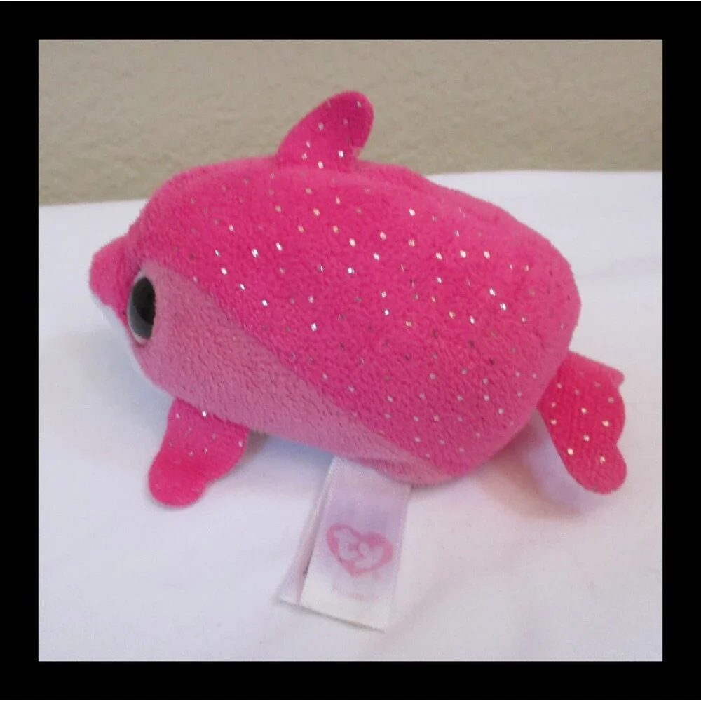 Ty Teenie Boos Floater Big Pink Glitter Eyes 4-1/2